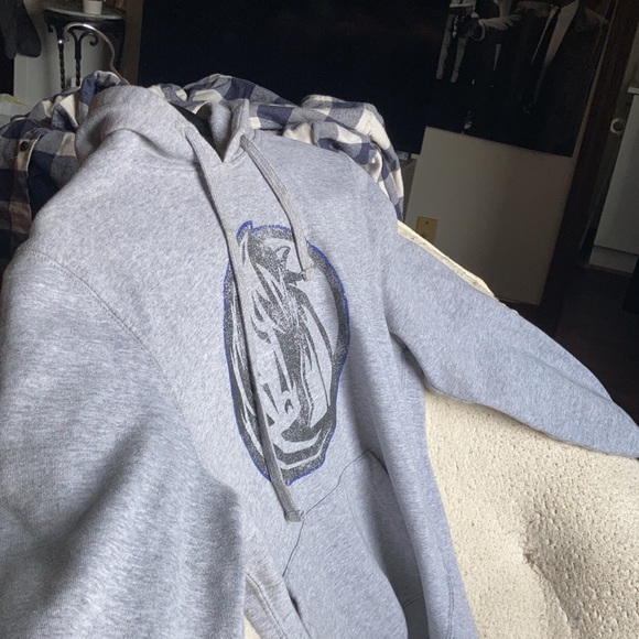 Dallas Mavericks retro hoodie grey - Picture 4 of 4